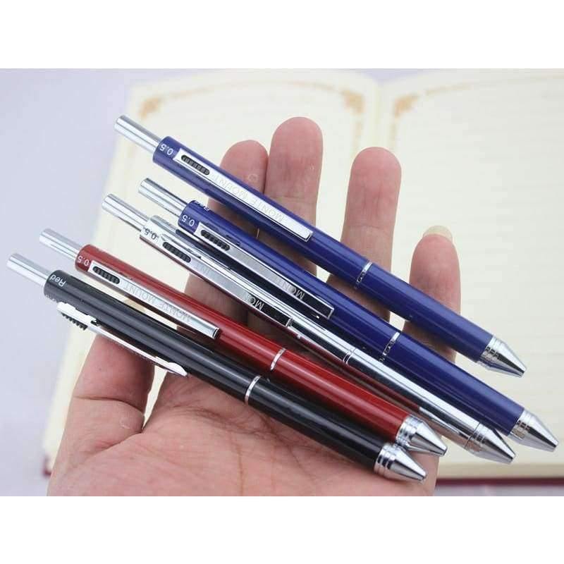 Planet Gates Quality Full Metal Mechanical Pencil 0.5~Ballpoint Pen 0.7mm For Professional Painting And Writing School Supplies Send