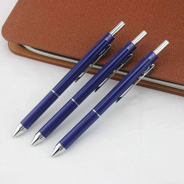 Planet Gates Quality Full Metal Mechanical Pencil 0.5~Ballpoint Pen 0.7mm For Professional Painting And Writing School Supplies Send