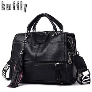 Quality Leather Tassel Luxury Brand Handbags Women Bags Designer Handbags Ladies Crossbody