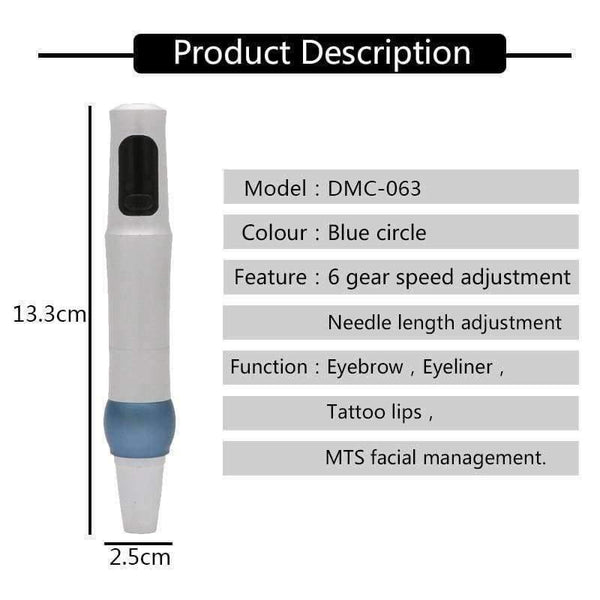 Planet Gates Quality liberty digital tattoo machine permanent makeup machine pen for eyebrow tatoo make up lip tattoo tools tattoo gun