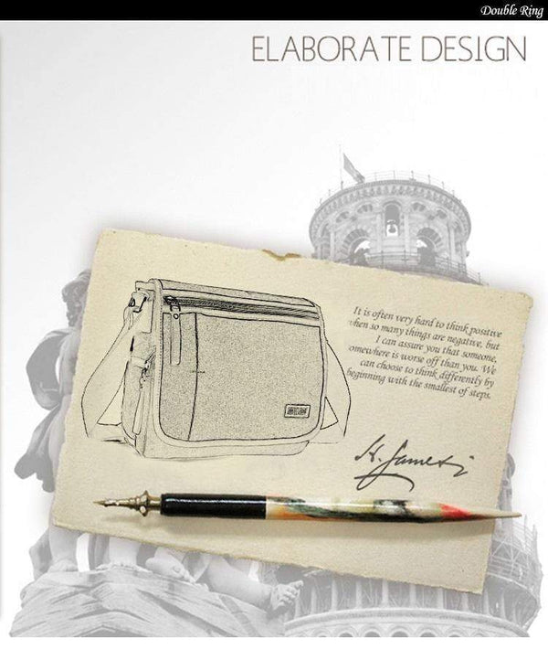 Planet Gates Quality Men Canvas Bag Casual Travel Bolsa Masculina Men's Crossbody Bag Men Messenger Bags Large Capacity