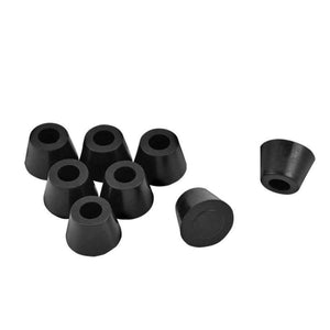 Planet Gates Quality Rubber Feet 8 Pcs 30x20mm Rubber Feet Anti-vibration Base Pad Stand for Speaker Guitar Amplifier With Screws