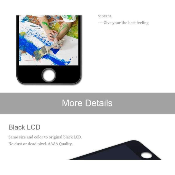 Planet Gates Quality Screen LCD For iPhone 5 5S 5C Screen Touch Display LCD Digitizer 5 5S 5C Screen LCDS Replacement