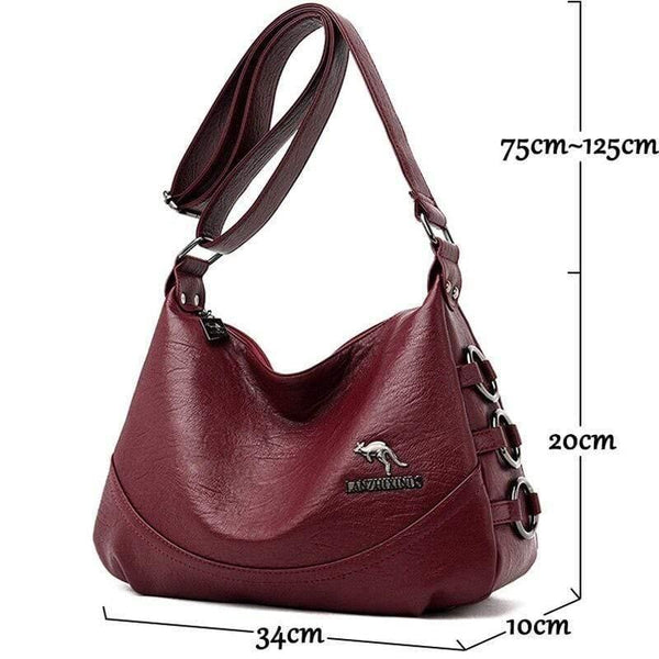Quality Soft Leather Bolsa Luxury Ladies Hand Bags Female Crossbody Bags for Women Shoulder