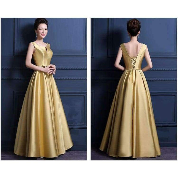 Planet Gates Quality Wine Red Bridesmaid Dresses Long Thick Satin Floor Length Elegant Prom Party Dresses Vestido Da Dama De Honra 2017