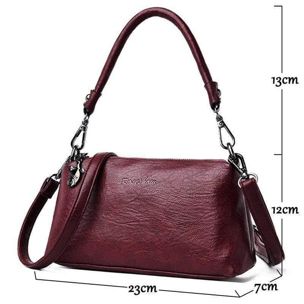 Quality Women Handbag Luxury Messenger Bag Soft PU Leather Shoulder Bag Fashion Ladies Crossbody