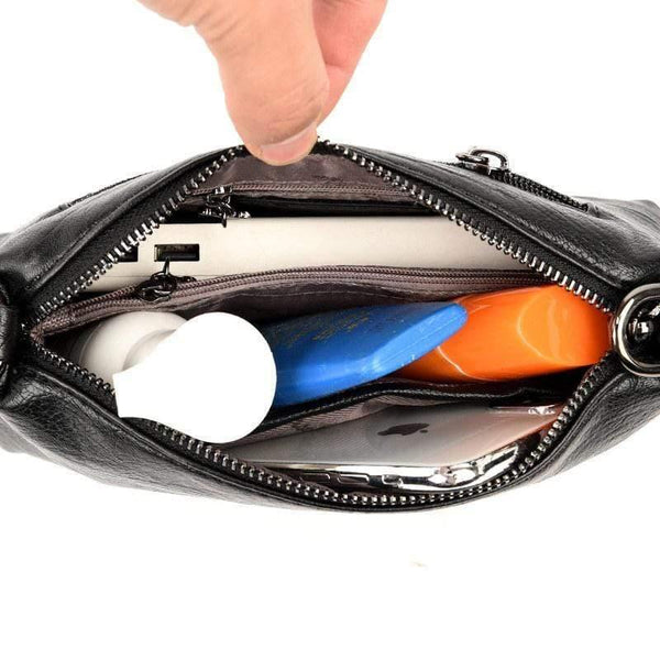 Quality Women Handbag Luxury Messenger Bag Soft PU Leather Shoulder Bag Fashion Ladies Crossbody