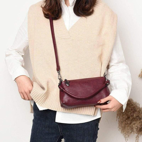 Quality Women Handbag Luxury Messenger Bag Soft PU Leather Shoulder Bag Fashion Ladies Crossbody