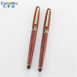 Planet Gates Quality Wood Brand Pen Ballpoint Pens With Gold Parts Office & School Supplies Pens, Pencils & Writing Supplies P420