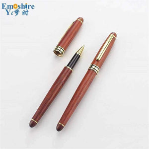 Planet Gates Quality Wood Brand Pen Ballpoint Pens With Gold Parts Office & School Supplies Pens, Pencils & Writing Supplies P420