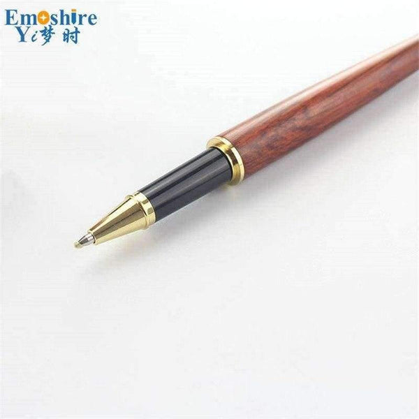 Planet Gates Quality Wood Brand Pen Ballpoint Pens With Gold Parts Office & School Supplies Pens, Pencils & Writing Supplies P420