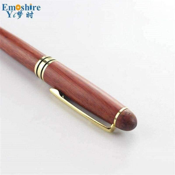 Planet Gates Quality Wood Brand Pen Ballpoint Pens With Gold Parts Office & School Supplies Pens, Pencils & Writing Supplies P420