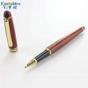 Planet Gates Quality Wood Brand Pen Ballpoint Pens With Gold Parts Office & School Supplies Pens, Pencils & Writing Supplies P420
