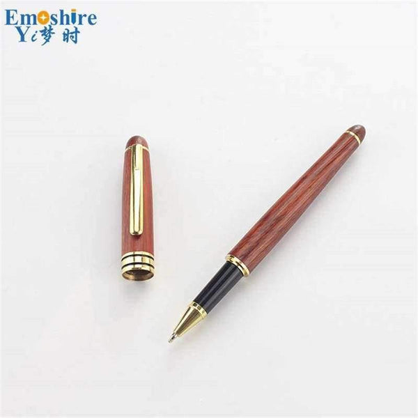 Planet Gates Quality Wood Brand Pen Ballpoint Pens With Gold Parts Office & School Supplies Pens, Pencils & Writing Supplies P420
