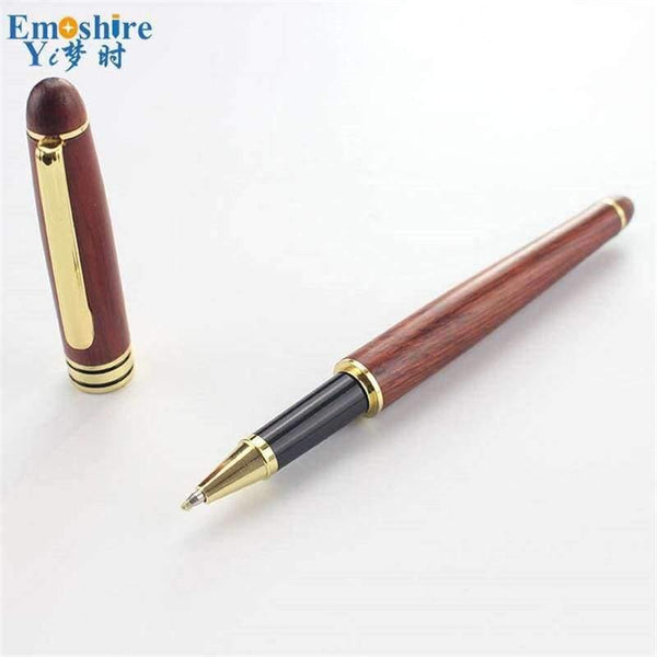 Planet Gates Quality Wood Brand Pen Ballpoint Pens With Gold Parts Office & School Supplies Pens, Pencils & Writing Supplies P420