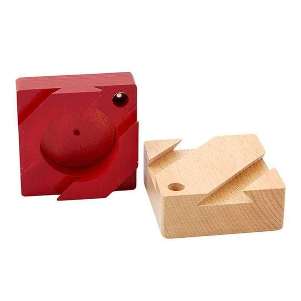 Planet Gates Quality Wooden Magic Box Puzzle game Luban Lock IQ Toys For Children Adult Educational Toys Brain Teaser Game