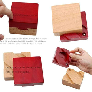 Planet Gates Quality Wooden Magic Box Puzzle game Luban Lock IQ Toys For Children Adult Educational Toys Brain Teaser Game