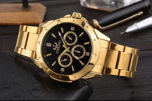 Planet Gates Quartz Watches Women Men Gold Wrist Watches Top Brand Luxury Female Male Clock IPG Golden Steel Watch