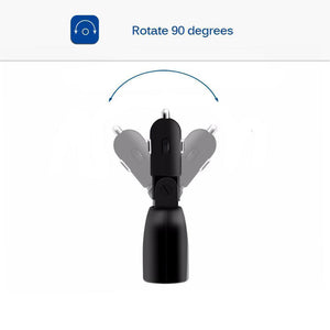 Planet Gates Quick Charge 3.0 Car Charger Dual USB Phone Charger Adapter QC3.0 + 5V 2.4A Digital Display Low Voltage Warning