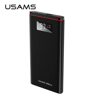 Planet Gates Quick Charger Power Bank PD QC 3.0 18W Digital LED Display 10000mah powerbank USAMS 9V/2A 5V/3A External Battery USB C Poverbank