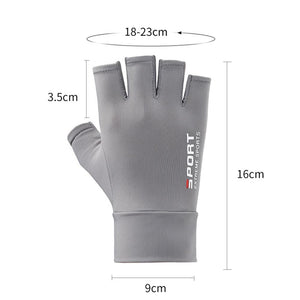 Planet Gates Quick Dry Bicycle Gloves For Cycling Men's Fingerless Gloves Solid Mtb Bike Riding Glove Anti-Slip Motorcycle Driving Gloves