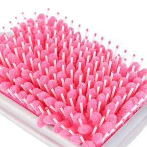 Planet Gates Quick Drying Comb Micro Fiber Dry Hair Brushes Antimicrobial Care Combs Anti-static Massage Brush Styling Brush Tools