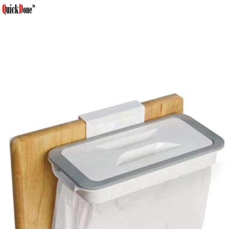 Planet Gates QuickDone 1Pc Hanging Trash Bag Holder Cabinet Cupboard Rack And Garbage Rubbish Storage Bags holders Kitchen Accessory AKC6152