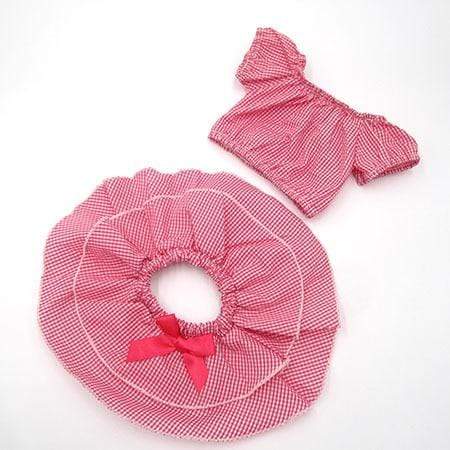 Planet Gates qx--005 / 43-45cm Doll Clothes for doll Bow dress fit 18inch 43-45cm Baby Toy new born doll and American doll accessories