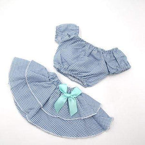 Planet Gates qx--007 / 43-45cm Doll Clothes for doll Bow dress fit 18inch 43-45cm Baby Toy new born doll and American doll accessories