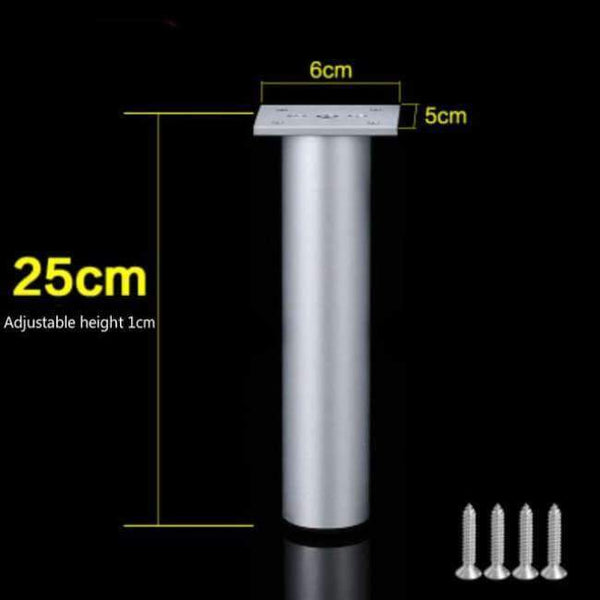 Planet Gates R  4pcs per lot Thick Aluminum Alloy Table Leg Cupboard Sofa Increase Foot Adjustable Multifunction Support Foot Furniture Accessories 4Pcs/lot