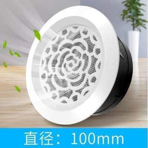 Adjustable round plastic air ventilation cover Fan Outlet Vent Extractor ceiling hole for kitchen bath air outlet fresh system