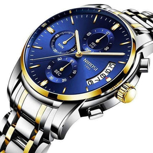 Planet Gates R Men Watch Quartz Mens Watches Top Brand Luxury Business Chronograph Sport Watch Men Military Clock Saat Relogio Masculino