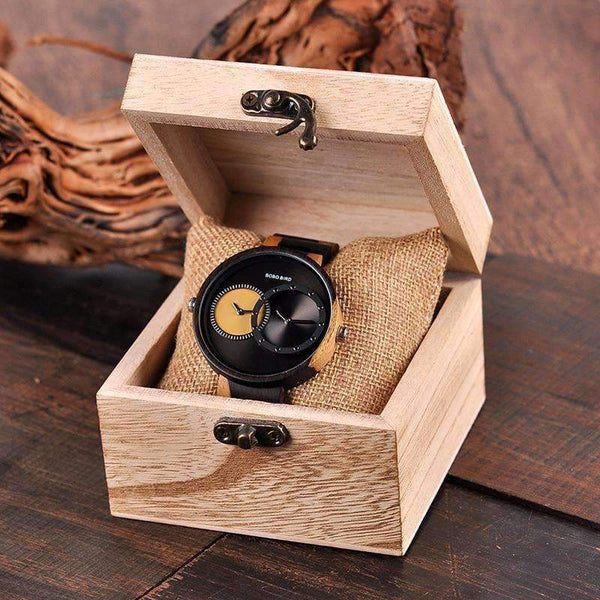 Planet Gates R10-1yellow / China BOBO BIRD Luxury Lover's Wood Watch Men Two Time Zone Display with Special Color New Design Quartz Watches erkek kol saati C-R10