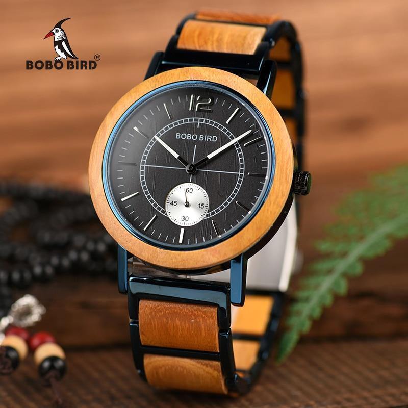 Planet Gates R12-1  Men Wood Lovers' Watches Top Brand Luxury Men Watch Women Quartz Wristwatches Accept Logo Drop Shipping