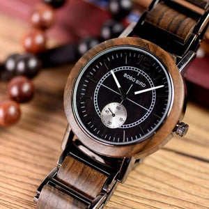 Planet Gates R12-1  Men Wood Lovers' Watches Top Brand Luxury Men Watch Women Quartz Wristwatches Accept Logo Drop Shipping