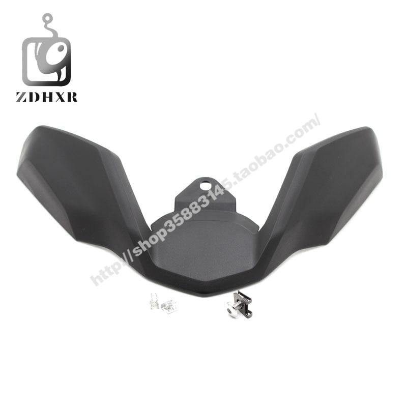 R1200GS R1250GS Front Fender Motorcycle Parts Beak Exension Wheel Cover Cowl Black For BMW R1200 GS LC 2018 2019 / R1250 GS 2019