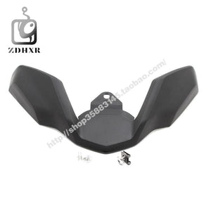 R1200GS R1250GS Front Fender Motorcycle Parts Beak Exension Wheel Cover Cowl Black For BMW R1200 GS LC 2018 2019 / R1250 GS 2019