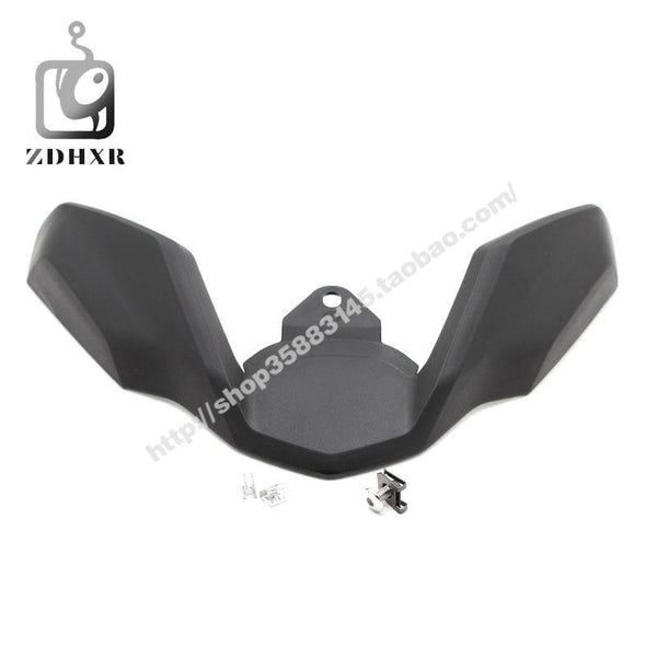 R1200GS R1250GS Front Fender Motorcycle Parts Beak Exension Wheel Cover Cowl Black For BMW R1200 GS LC 2018 2019 / R1250 GS 2019