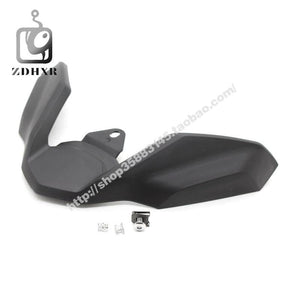 R1200GS R1250GS Front Fender Motorcycle Parts Beak Exension Wheel Cover Cowl Black For BMW R1200 GS LC 2018 2019 / R1250 GS 2019