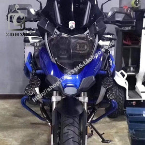 R1200GS R1250GS Front Fender Motorcycle Parts Beak Exension Wheel Cover Cowl Black For BMW R1200 GS LC 2018 2019 / R1250 GS 2019