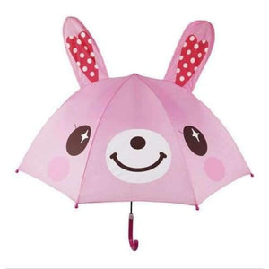 Planet Gates rabbit Cartoon Children Umbrella animation creative  long-handled 3D ear modeling kids umbrella For boys girls