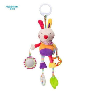 Planet Gates rabbit New Born Baby Stroller Toys  Bell Bed & Baby Stroller Hanging Bell Toys Educational Baby Rattle Toys Styles Soft Toys Gift