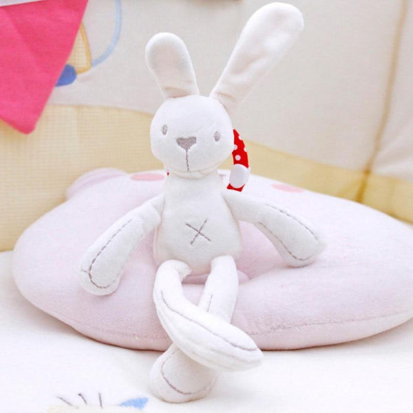Planet Gates Rabbit Toys Bunny Bear Soft Cute Baby Crib Stroller Plush Infant Doll Mobile Bed Pram kid Animal Hanging Ring Toys игрушки