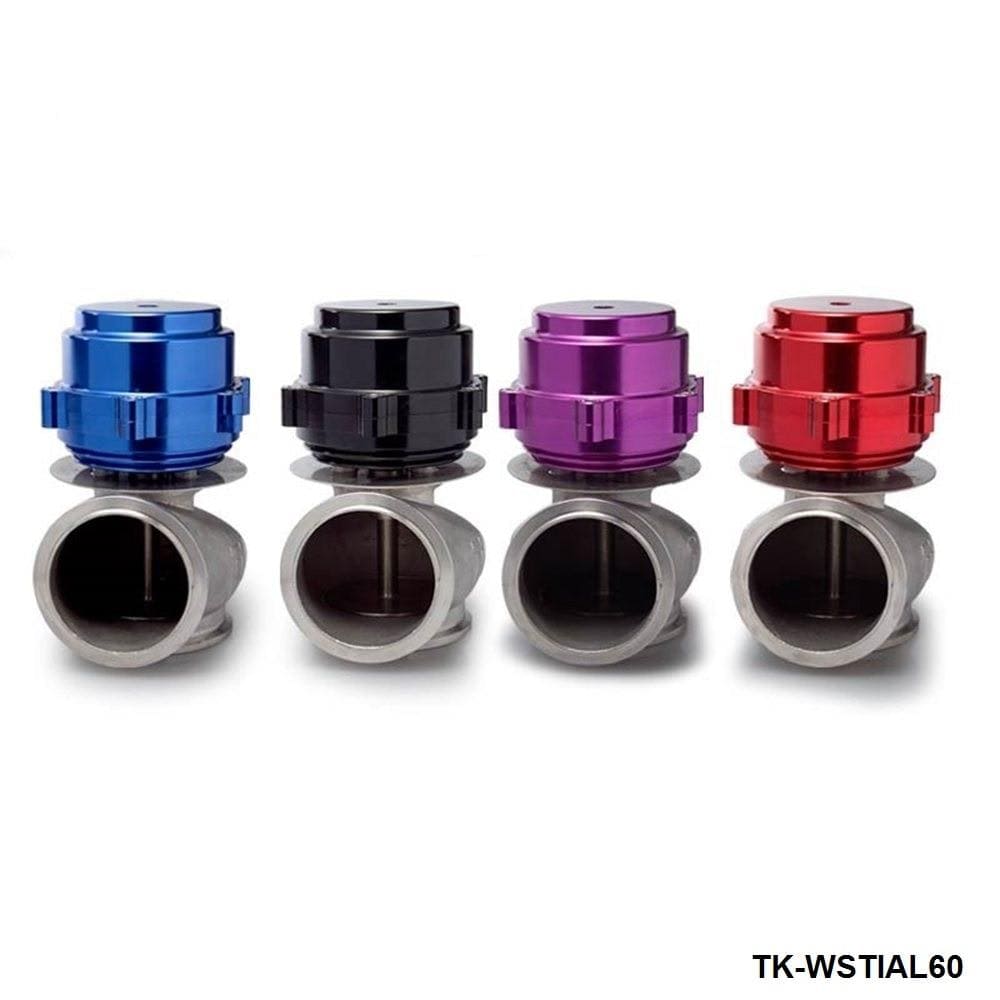 Planet Gates Racing Billet Aluminum Car 60MM Vband V60 Flange Turbo Wastegate For BMW Subaru Honda TK-WSTIAL60