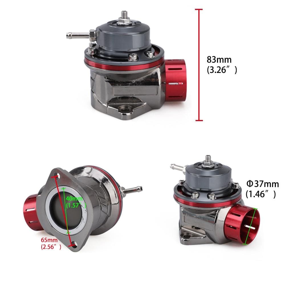 Planet Gates Racing Car Greddi Fv Bov 40mm Aluminium Float Valve Blow Off Valve Floating Valve With Adapter 3 Colors