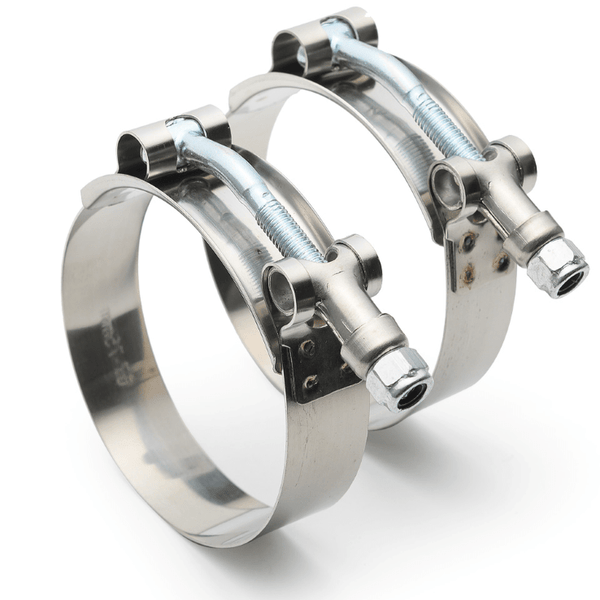 Planet Gates Racing Car T304 Stainless Steel V Band Clamp Flange Assembly For Exhaust Turbo Wastegate  4.5" OD Pipe EP-VKG45