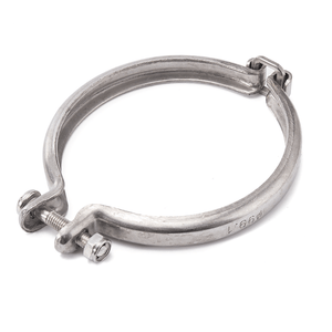 Planet Gates Racing Car T304 Stainless Steel V Band Clamp Flange Assembly For Exhaust Turbo Wastegate  4.5" OD Pipe EP-VKG45