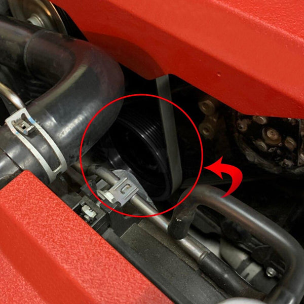 Planet Gates Racing Performance Crankshaft Crank Pulley For Subaru Impreza WRX Sti Legacy Aluminum Black Light Weight