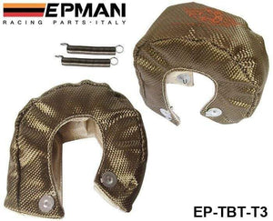 Planet Gates RACING - T3 Titanium Turbo Blanket heat shield barrier 1,800 degree temp rating EP-TBT-T3