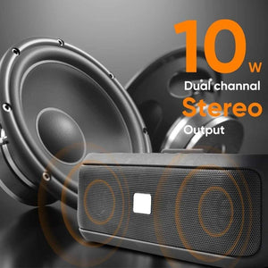 Planet Gates Radio Bluetooth Speaker Stereo Wireless Column 10W With FM Phone Holder Support BT 5.0 TWS Portable Speakers